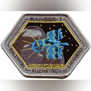 For All Mankind Patch Ranger-1 Asteroid Capture Mission Embroidered Iron On